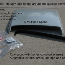 Unpainted Hood Scoop Compatible with Toyota Tacoma Years 1980-2020 by MrHoodScoop HS009