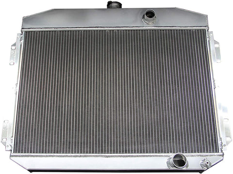 ZC6164 New 3 Row All Aluminum Radiator Fit 1961 62 63 64 Ford F-100 250 350 3.6L 4.3L 4.8L 5.9L Gas L6 V8