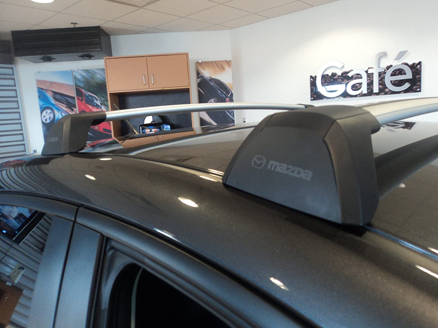 Mazda 3 2014 Skyactiv 5 Hatchback New OEM Roof Rack Crossbars 0000-8L-L20