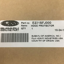 2012-2017 Subaru Crosstrek 2012-2016 Impreza Hood Protector Bug Deflector E231SFJ000 Genuine