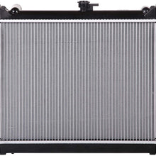Lynol Cooling System Complete Aluminum Radiator Direct Replacement Compatible With 1984-1995 Pickup 1992-1995 4Runner L4 2.4L