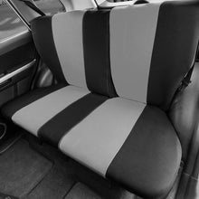 FH Group FB030102 Light & Breezy Purple/Black Cloth Seat Cover Set Airbag & Split Ready- Fit Most Car, Truck, SUV, or Van