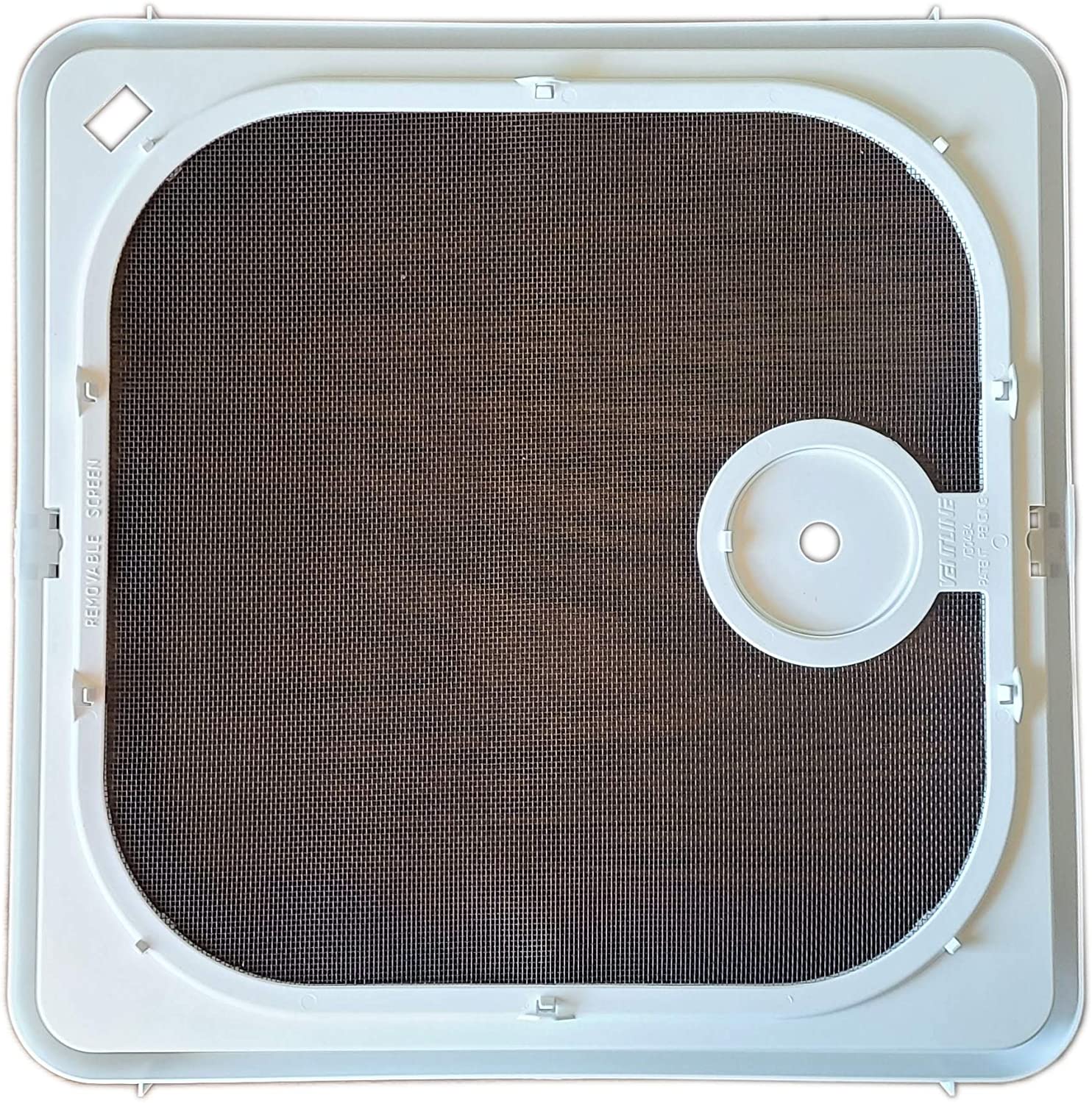 Ventline Screen and Frame with Knock-Out for Switch