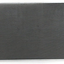 A/C Condenser - Pacific Best Inc For/Fit 4295 90-93 Chevrolet GMC Pickup 92-93 Blazer/Jimmy/Tahoe/Yukon/Suburban With 2 Male Plugs Parallel Flow