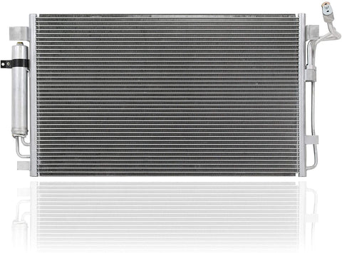 A/C Condenser - Pacific Best Inc For/Fit 3639 Nissan Altima Sedan/Hybrid Altima Coupe Maxima w/Sensor