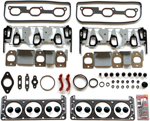 SCITOO Replacement for Head Gasket Kit fit for Buick for Rendezvous for Chevrolet for Malibu for Pontiac G6 3.5L V6 OHV VIN 8 2004-2007 Automotive Engine Head Gaskets Set Kits