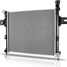 Radiator Compatible with 2006-2010 Jeep Commander, for 2005-2010 Grand Cherokee 3.0L 3.7L V6 4.7L 6.1L V8 ATRD1061