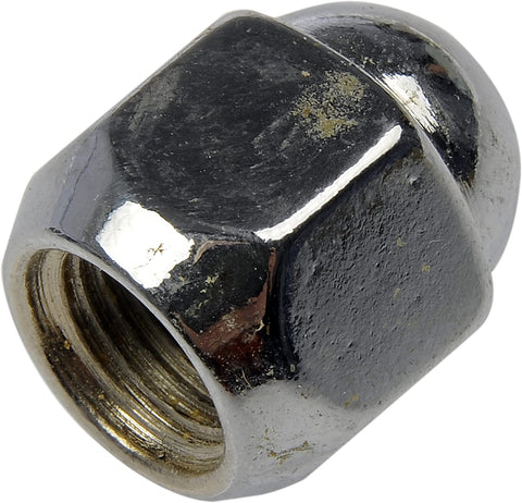 Dorman 611-076 Wheel Nut M12-1.25 Acorn - 19mm Hex, 24mm Length for Select Models - Chrome, 10 Pack