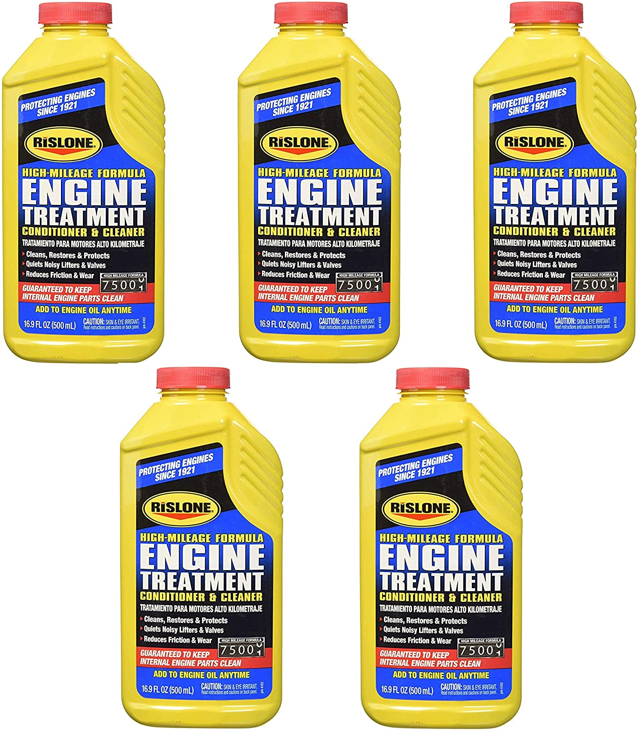 Bar's Leaks Engine Treatment Specially Formulated for High-Mileage Engines - 16.9 oz