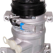 APDTY 141332 A/C Compressor Kit Fits Select 2000-2006 GMC, Chevy, Cadillac Models With Rear A/C (See Description For Fitment)