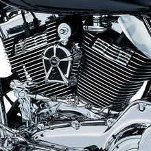 Kuryakyn 7260 Motorcycle Accent Accessory: Slotted Head Bolt Covers for 1999-2016 Harley-Davidson Motorcycles, Chrome, 1 Pair