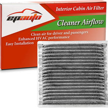 EPAuto CP547 (CF10547) Cabin Air Filter includes Activated Carbon Replacement for Ford Edge, Lincoln MKX(2008-2015) / MKZ(2008-2009) / MKS(2009), Mazda CX-9 (2007-2015)