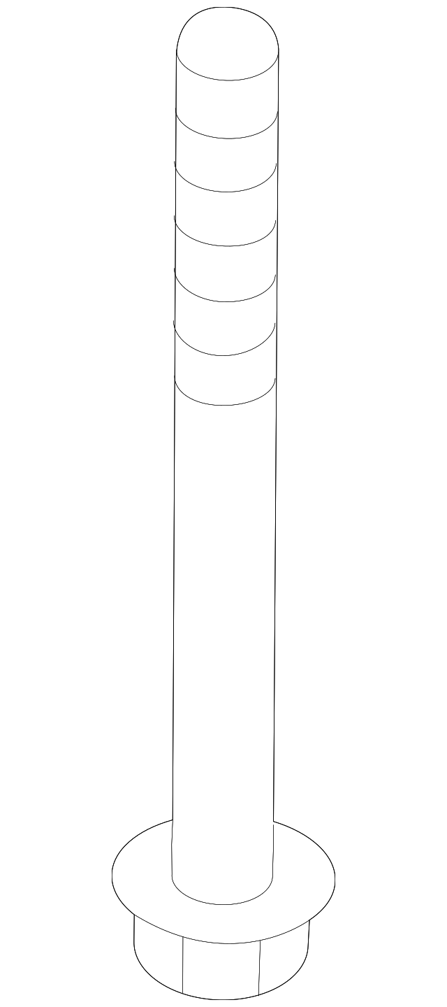 Genuine Toyota Suspension Cross-Member Mount Bolt 90119-A0340