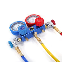 Ktaxon A/C Manifold Gauges Auto Service Set, Air Conditioner Refrigerant Maintenance, HVAC Charging Diagnosis Tool,5FT Hose, for R134 R134A R12 R22