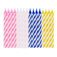 Great Value Celebration Spiral Candles, Assorted Colors, 24 Count