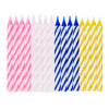 Great Value Celebration Spiral Candles, Assorted Colors, 24 Count