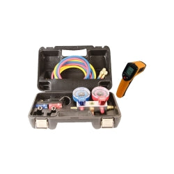 R1234YF MANIFOLD SET WITH FREE THERMOMETER