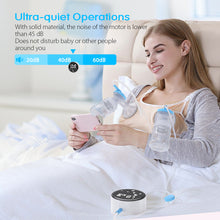 eccomum Double Electric Breast Pump with LED Display Adjustable Suction & Pumping Levels