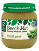 (10 Pack) Beech-Nut Stage 2, Sweet Peas Baby Food, 4 oz Jar
