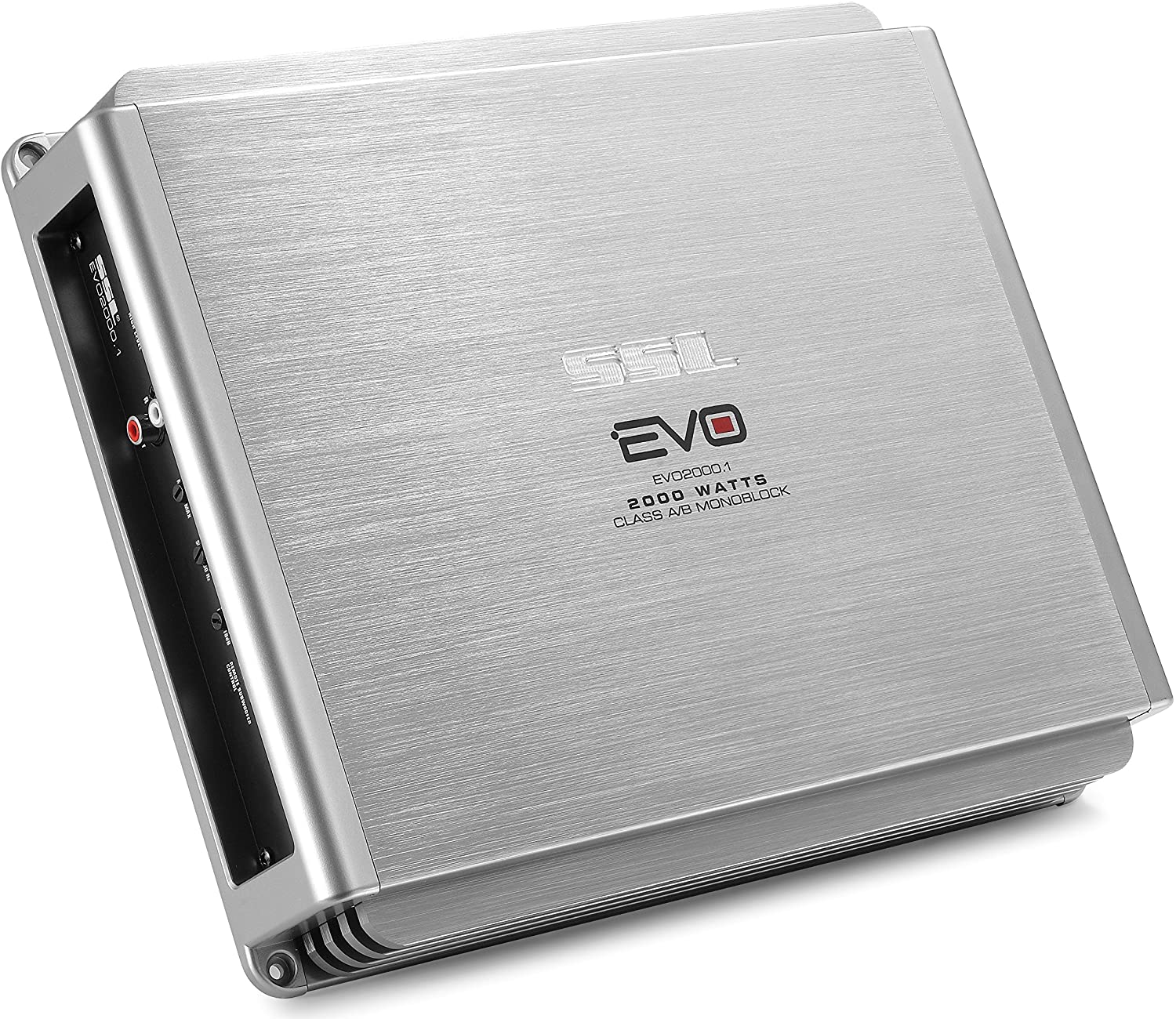 Sound Storm EVO2000.1 EVO 2000 Watt, 2 Ohm Stable Class A/B, Monoblock, MOSFET Car Amplifier with Remote Subwoofer Control (2000 Watt Monoblock)