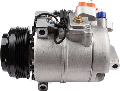 SCITOO A/C Compressor Compatible with 2001-2005 BMW 325xi 2.5L 2004-2011 BMW X3 2.5L