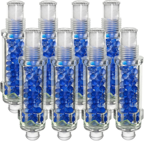 Plug-Dri 14mm Dehumidifier Desiccant Silica Gel Spark Plug for Engine Storage, Set of 8