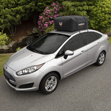 Rightline Gear Range Jr Car Top Carrier, 10 cu ft Sized for Compact Cars, Weatherproof +, Attaches With or Without Roof Rack - 100R50