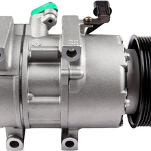 Ineedup AC Compressor and A/C Clutch for Hyundai Sonata Kia Optima 2.0L 2.4L 2012-2015 CO 29159C