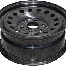 Dorman 939-186 Steel Wheel (17x7.5"/6x5.5"),Black