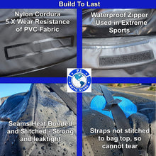 P.I. AUTO STORE ROOFMASTER Rooftop Cargo Carrier for All Cars & Automobiles with or Without Roof Rack. Unique Waterproof Design - 16 Cu ft Roof Bag. Includes Roof Top Mat