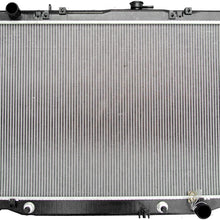 Scitoo Radiator New 2282 Aluminum 2 Row fit 1998-2002 Toyota Land Cruiser Base Lexus LX470 Base