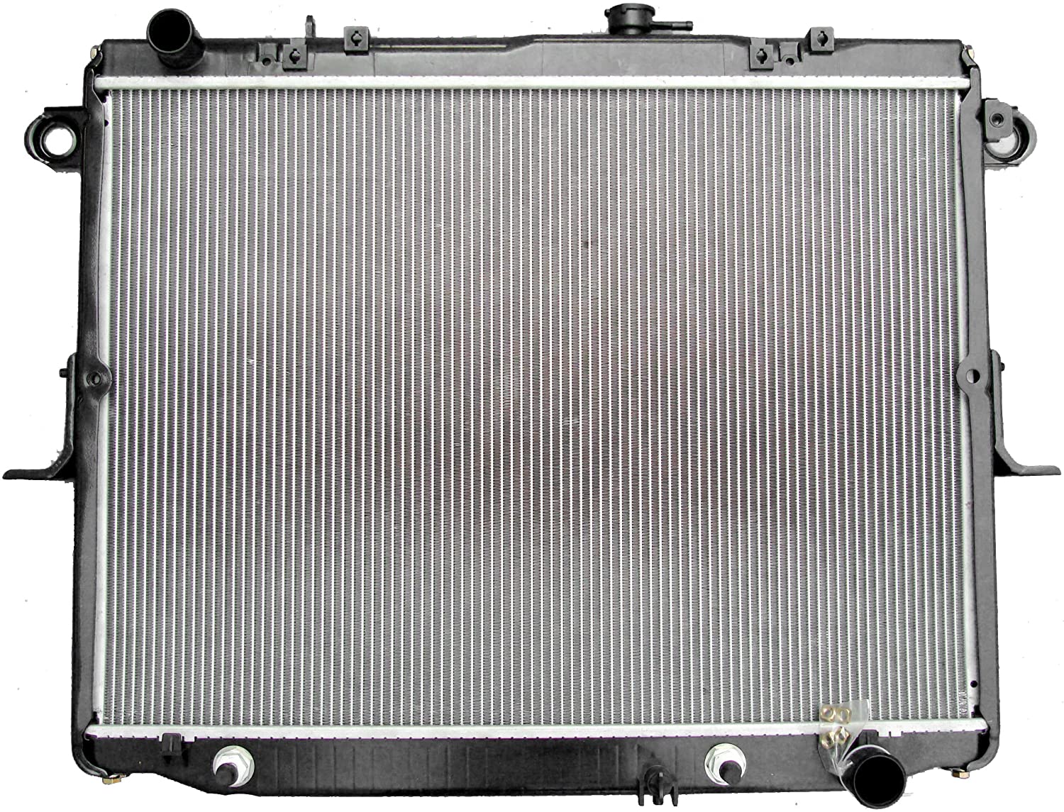 Scitoo Radiator New 2282 Aluminum 2 Row fit 1998-2002 Toyota Land Cruiser Base Lexus LX470 Base