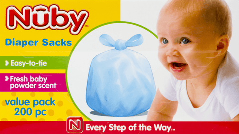 Nuby Scented Diaper Sacks (200 Piece)