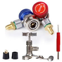 1 Set A/C Manifold Gauge Set AC Refrigeration Kits for Air R12 R22 R134a 410a R404z