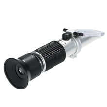 Antifreeze Refractometer Coolant Tester for Checking Freezing Point, Concentration of Ethylene Glycol, Battery Acid Condition, Freezing Point Meter Coolant Antifreeze Tester