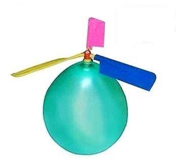 Kids Toy Balloon Helicopter (12 pack)Children's Day Gift Party Favor easter basket, stocking stuffer or birthday!