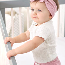 Modern Moments by Gerber Baby Girl Onesies Bodysuits, Diaper Cover, and Headband Set, 6-Piece