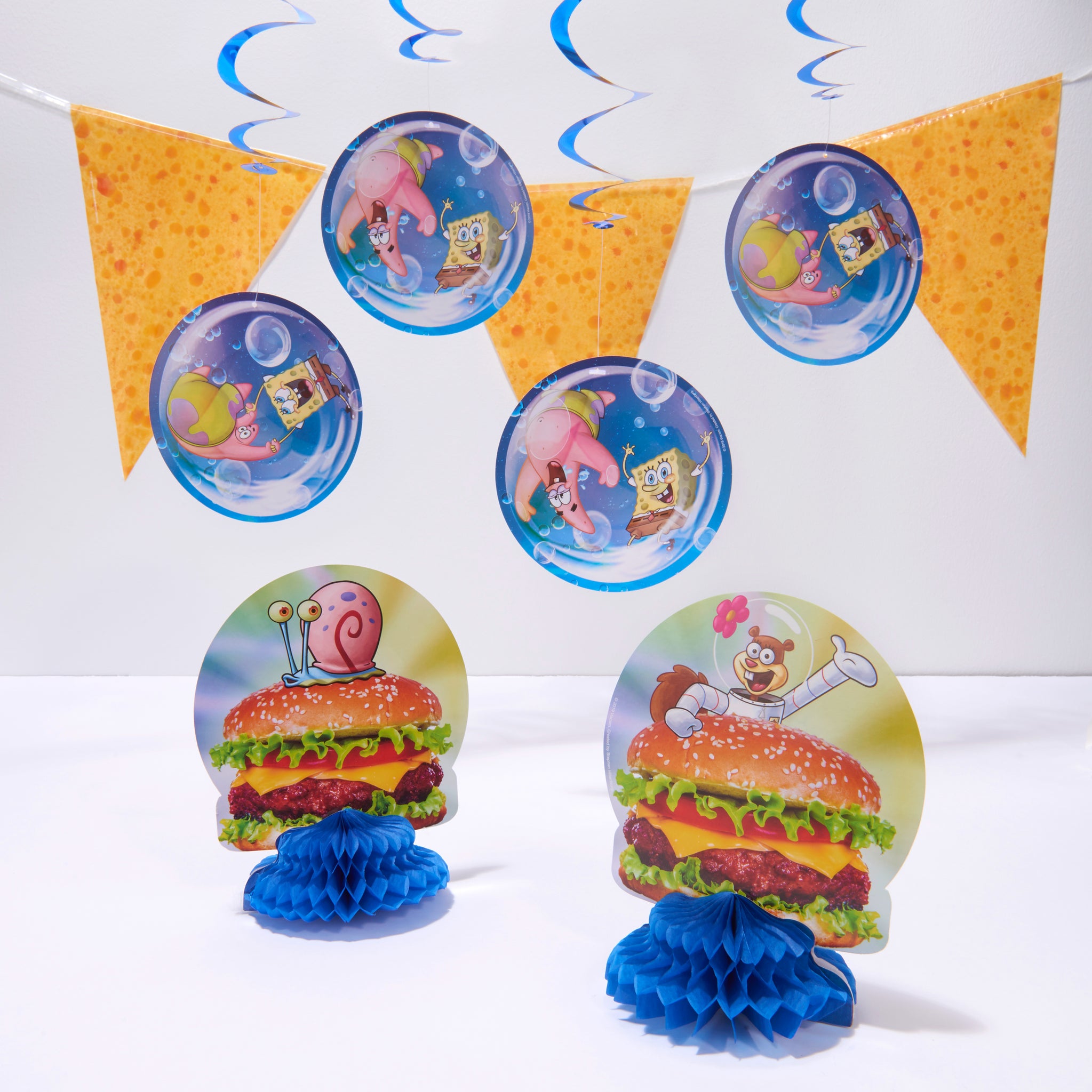 American Greetings SpongeBob SquarePants Decoration Kit, 7-Count