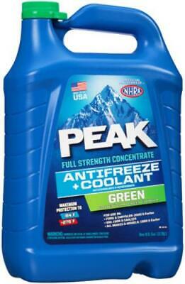 1PK Peak Gallon Full Strength Concentrate Green Antifreeze & Coolant Ethylene Glycol Based Antifreeze 6/PK
