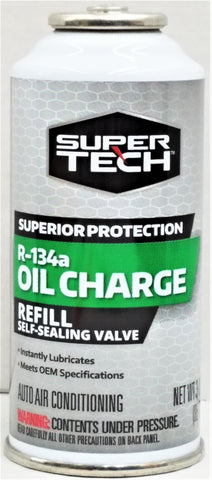 Super Tech R-134a PAG Oil Charge Refrigerant, 3 oz.