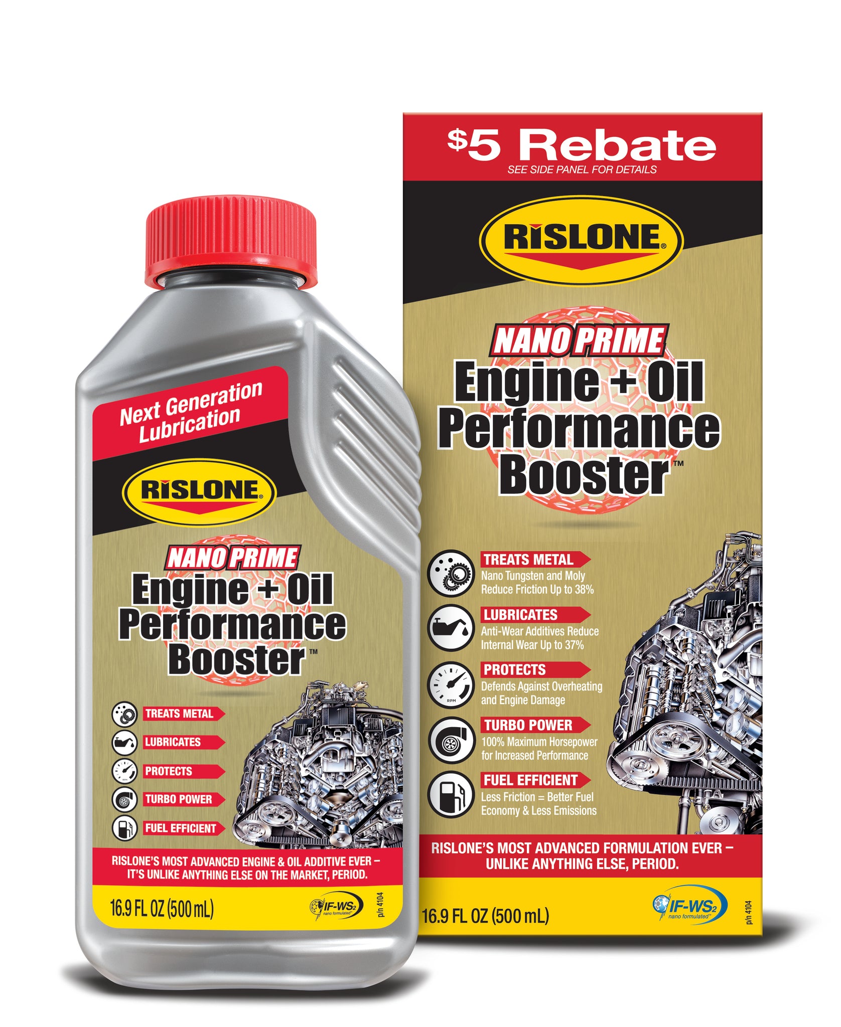 (12 Pack) Nano Prime Engine & Oil Additive