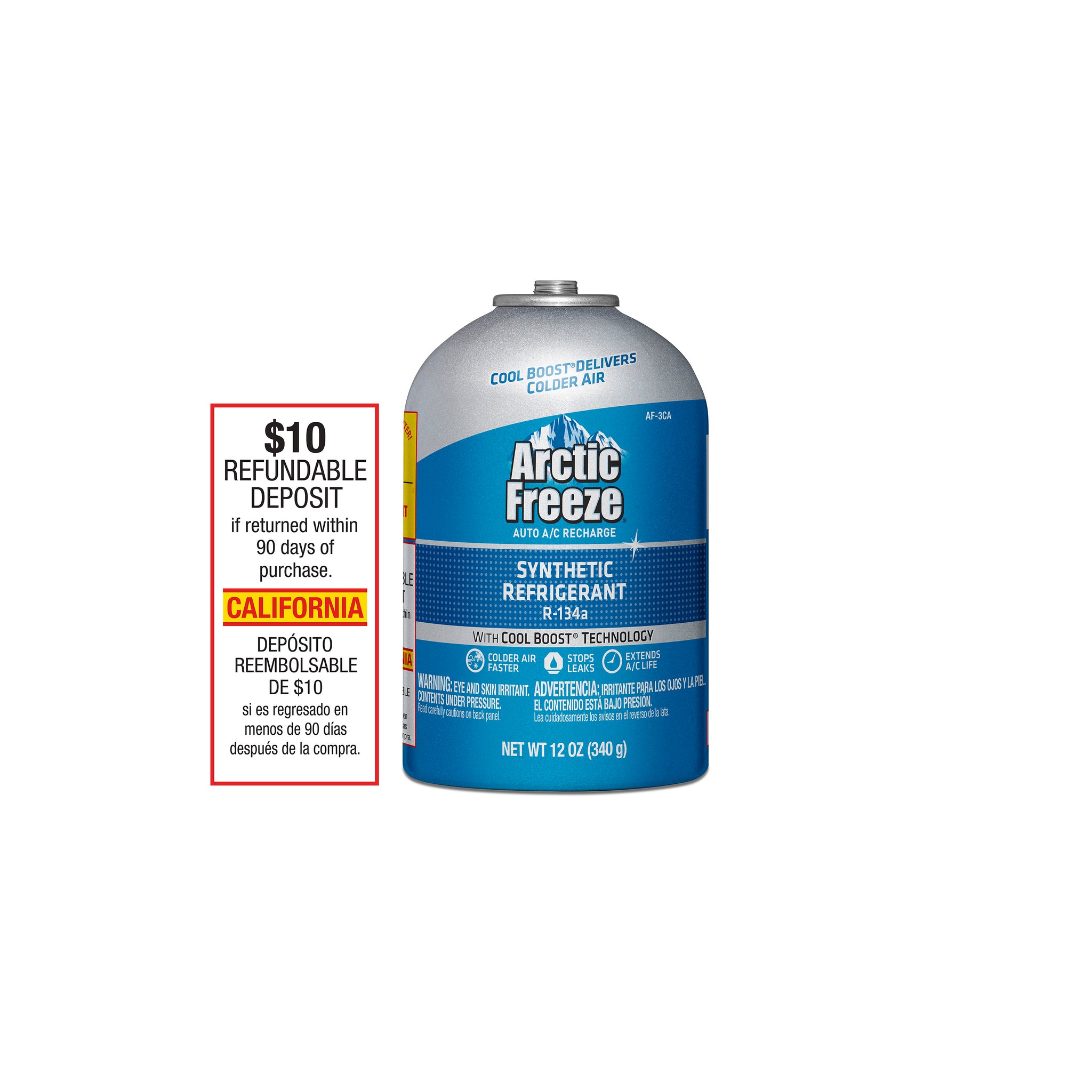 Arctic Freeze Ultra Synthetic R134a+ Refrigerant (California Only)