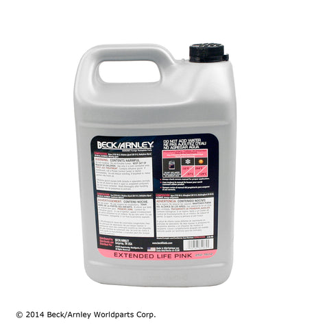 Beckarnley 252-1502 Pink Extended Life Premium Antifreeze Coolant, 1 Gallon