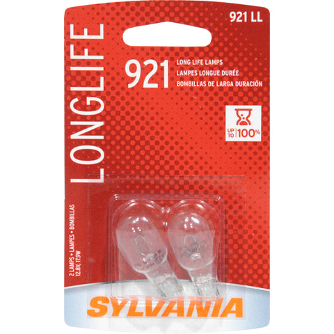 Sylvania 921 Long-Life Miniature Bulb, Twin Pack