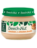 (10 Pack) Beech-Nut Stage 1, Chicken & Chicken Broth Baby Food, 2.5 oz Jar