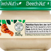 (10 Pack) Beech-Nut Stage 1, Chicken & Chicken Broth Baby Food, 2.5 oz Jar
