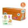 (6 Pack) Little Bellies Stage 1 Organic Apple and Cinnamon Puffs Baby Snacks, 0.42 oz Bag