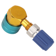 OTVIAP R1234YF to R134A Low Side Quick Coupler Adapter Car Air-conditioning Fitting, Car Air-conditioning Fitting, R1234YF to R134A
