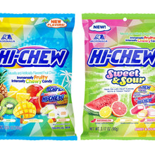 Hi Chew Chewy Candy Sweet and Sour Flavor and Tropical Mix Flavor (Pack of 2)
