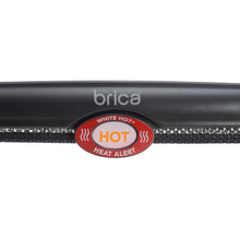 Brica Sun Safety Car Window Shade with Heat Alert, Helps Block UVA/UVB Rays, 2 Pack, Black